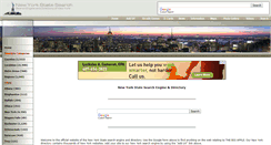 Desktop Screenshot of newyorkstatesearch.com