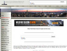 Tablet Screenshot of newyorkstatesearch.com